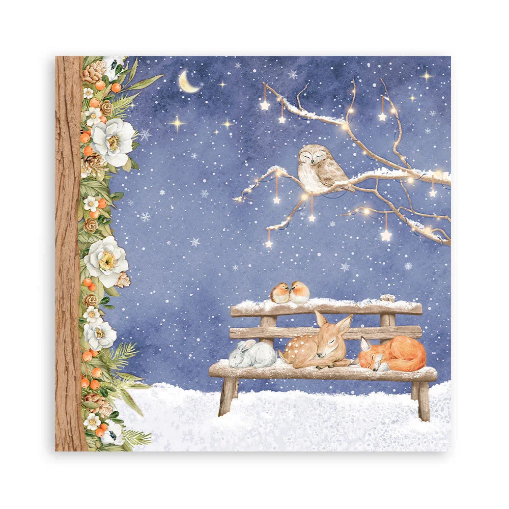 Scrapbook Papierblock 12"x12" - Winter valley - Bastelschachtel