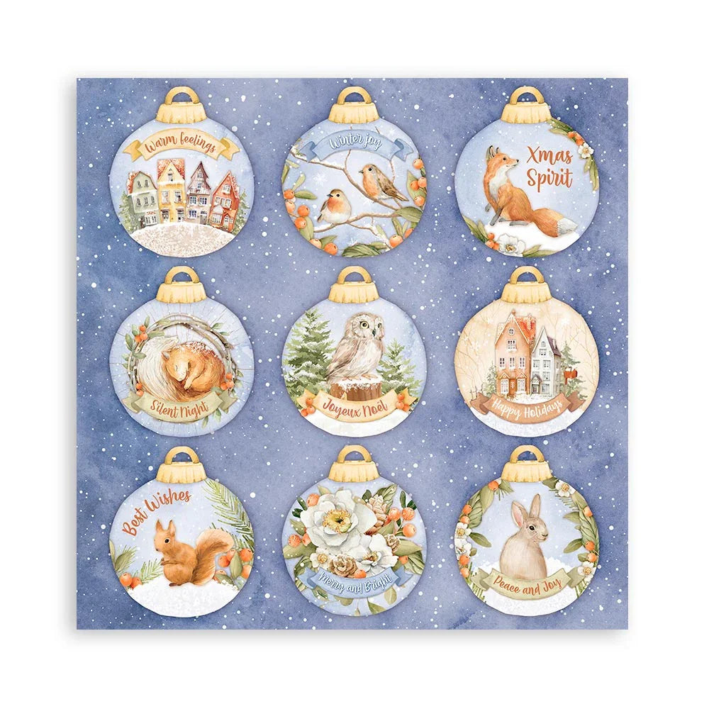 Scrapbook Papierblock 12"x12" - Winter valley - Bastelschachtel