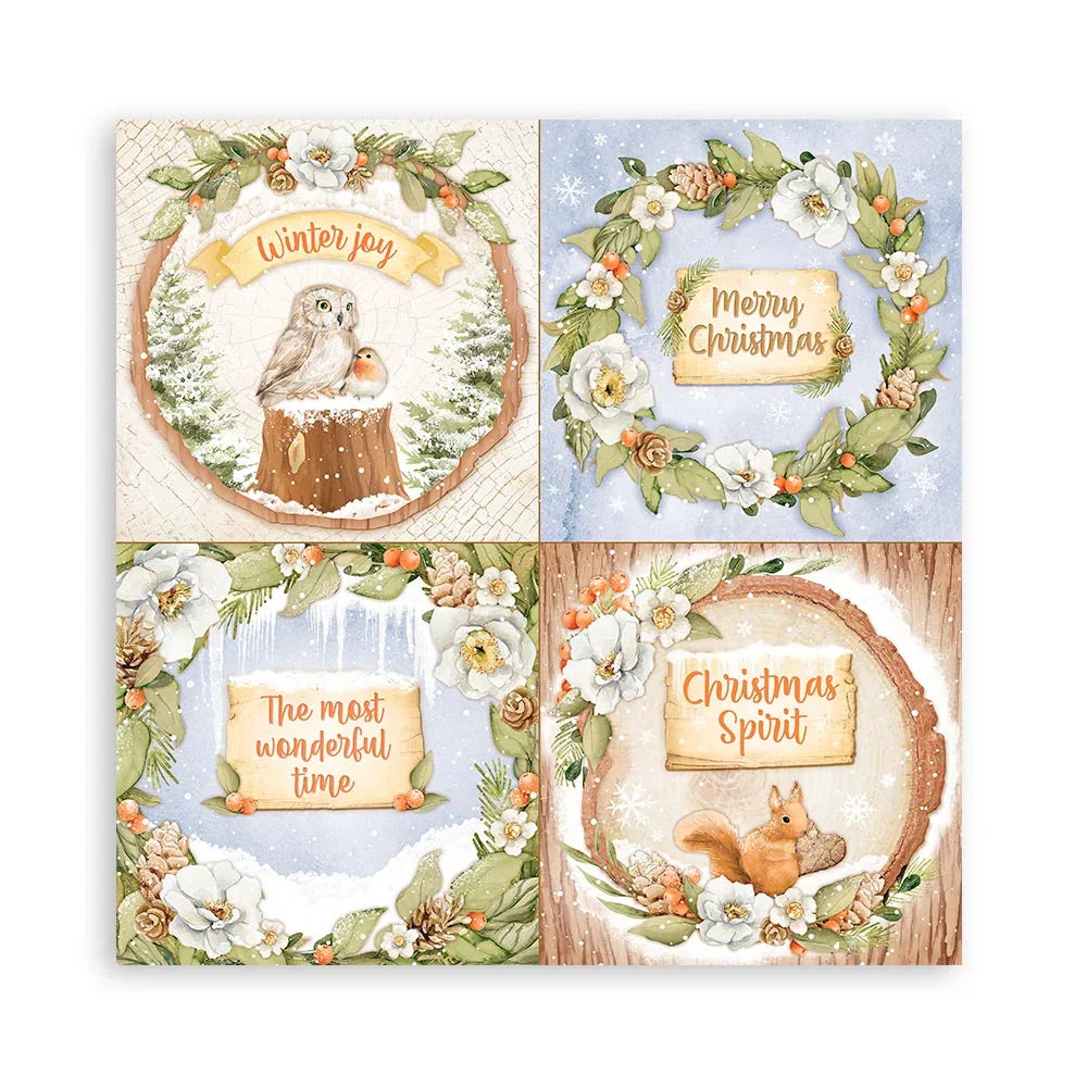 Scrapbook Papierblock 12"x12" - Winter valley - Bastelschachtel