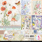 Scrapbook Papierblock 12"x12" - Enchanted land - Bastelschachtel - Bastelpapier - 