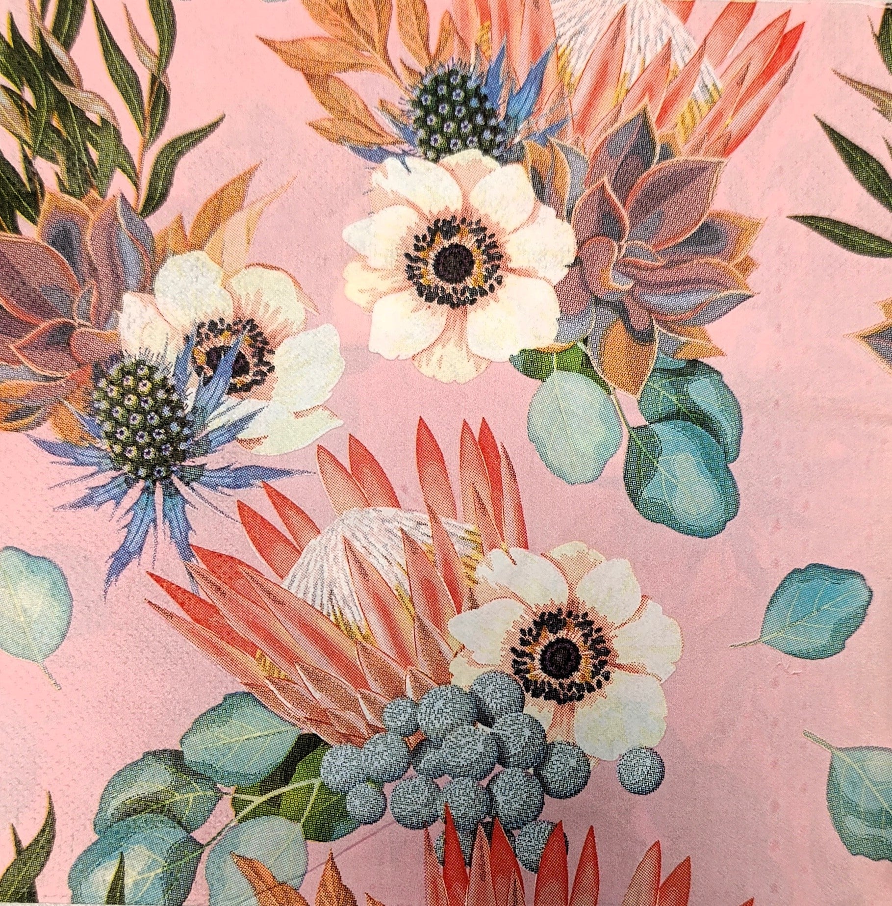 Serviette - Allium - Bastelschachtel