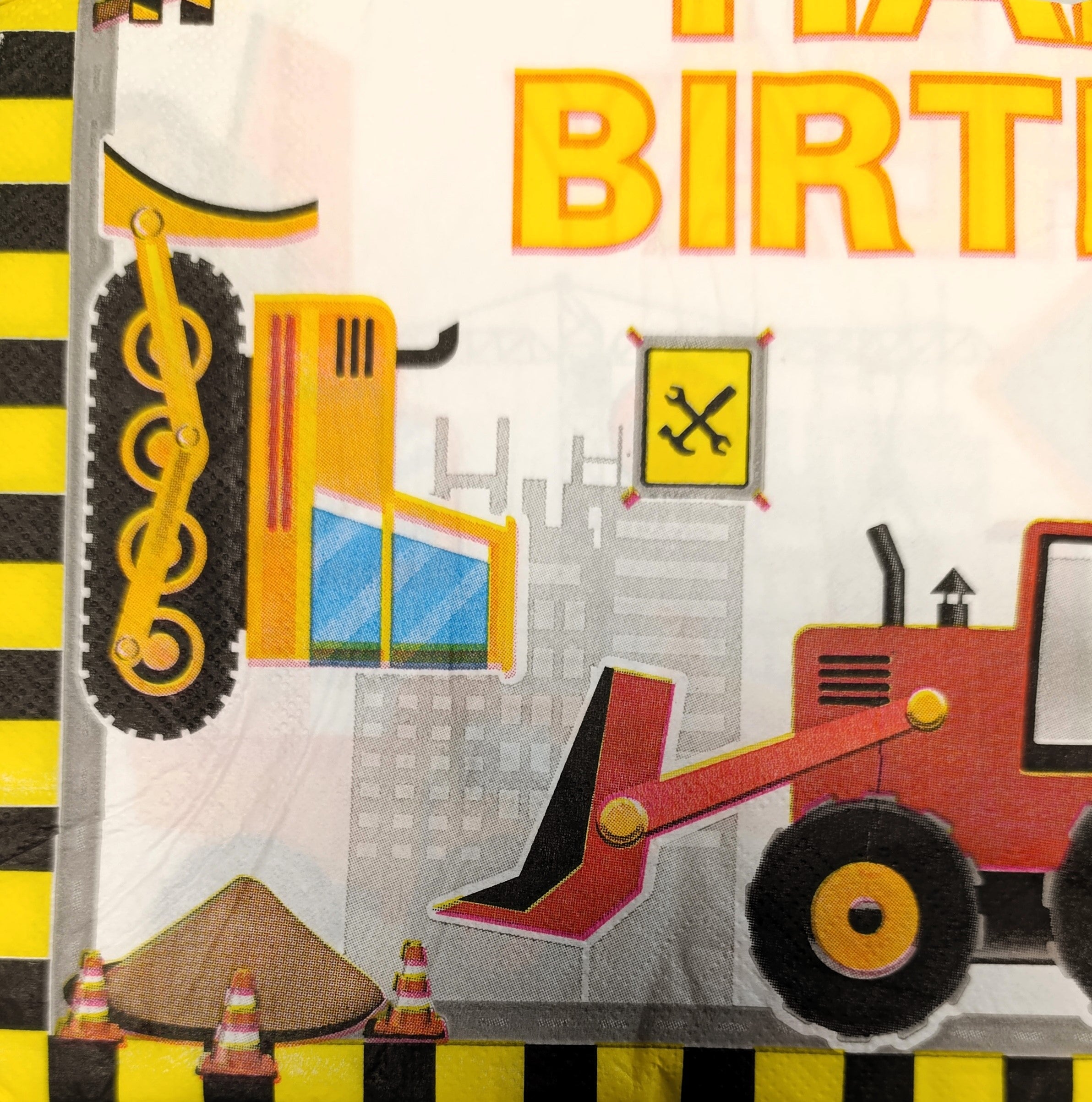 Serviette - Bagger - Bastelschachtel