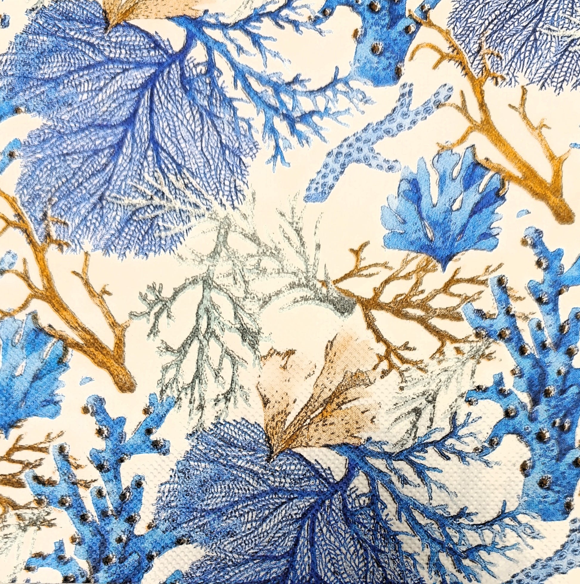 Serviette - Underwater treasures - Bastelschachtel