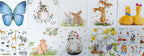 Servietten Set mit Decoupage-Kleber - Animal art - Bastelschachtel