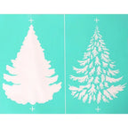 Siebdruckschablone 21,5x27,5 cm - Tannenbaum - Bastelschachtel