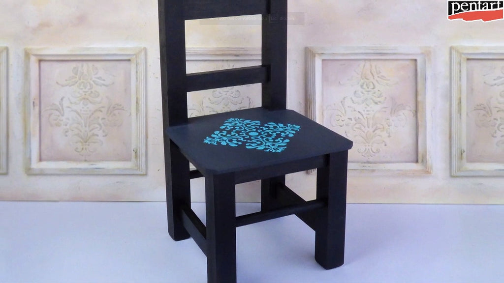 Siebdruckschablone 21,5x27,5 cm - Tannenbaum - Bastelschachtel
