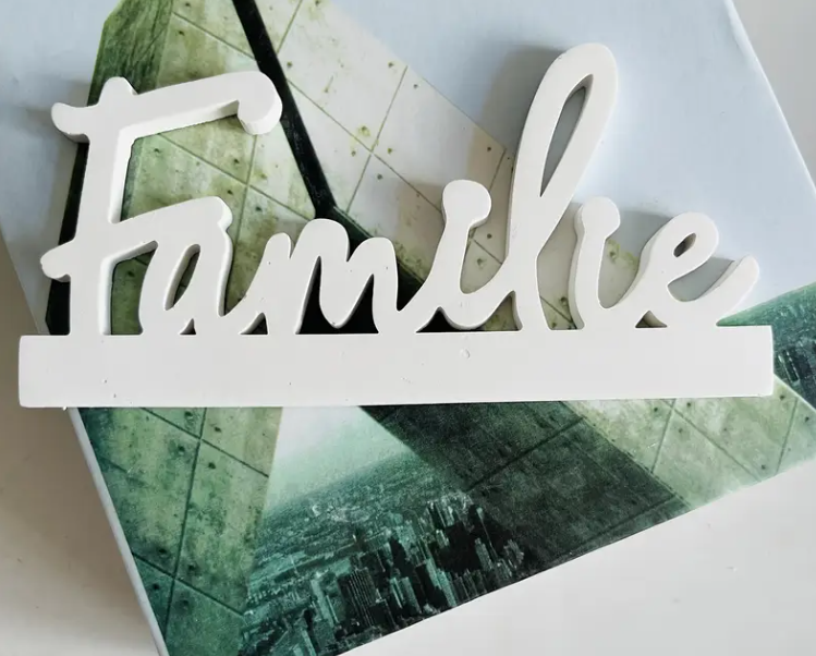 Silikonform - Familie - Bastelschachtel