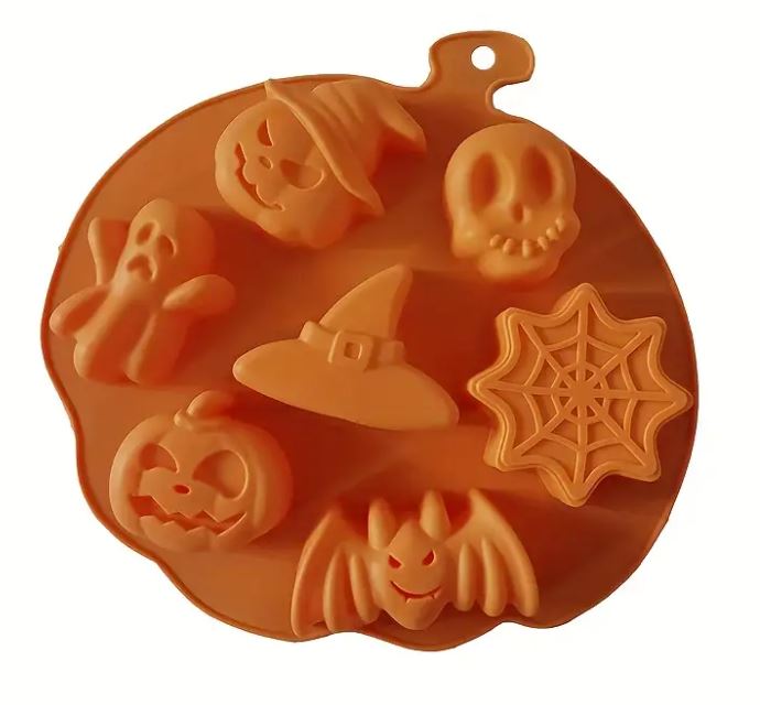 Silikonform Halloween Kürbis - Bastelschachtel