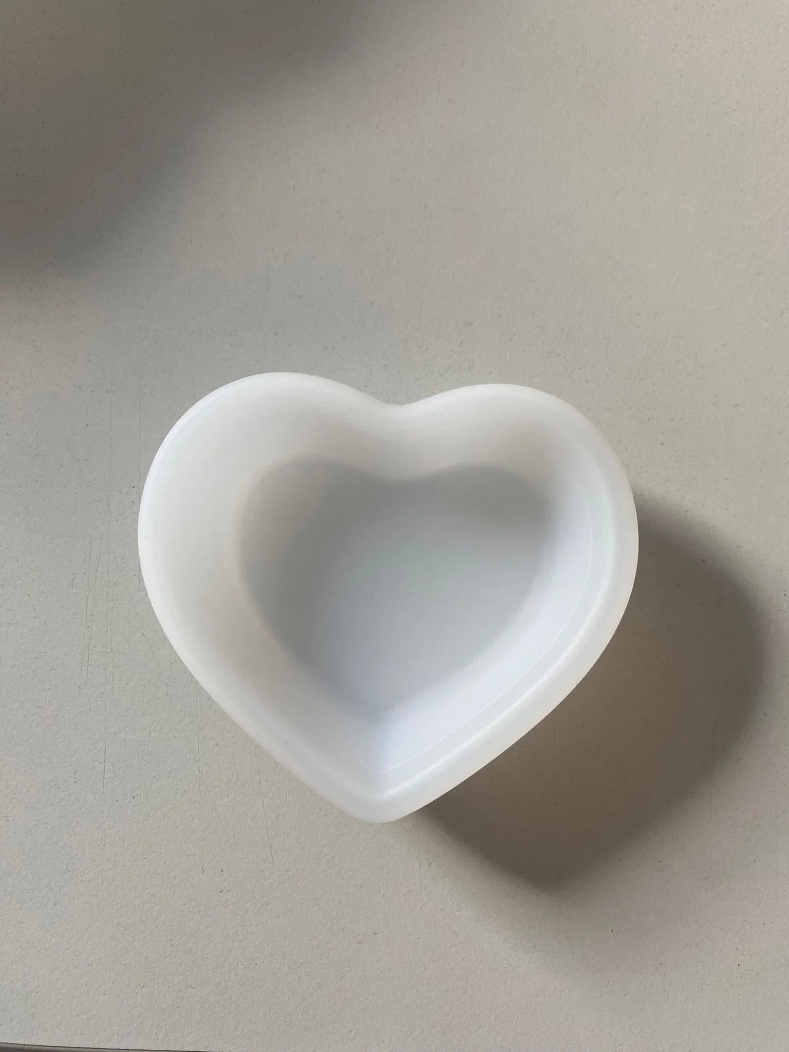 Silikonform Herz - Bastelschachtel