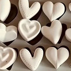 Silikonform - Herzen - Bastelschachtel