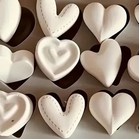 Silikonform - Herzen - Bastelschachtel