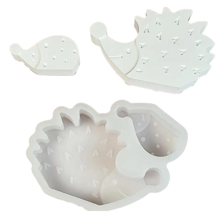 Silikonform Igel - Bastelschachtel