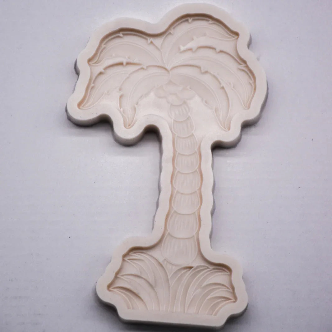 Silikonform - Palme - Bastelschachtel
