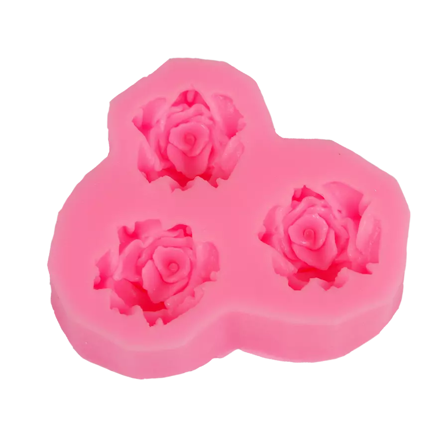 Silikonform - Rosen - Bastelschachtel