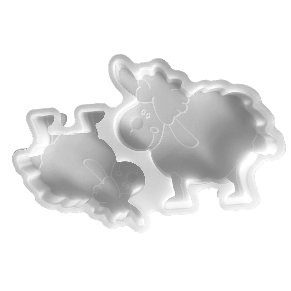 Silikonform Schaf - Bastelschachtel