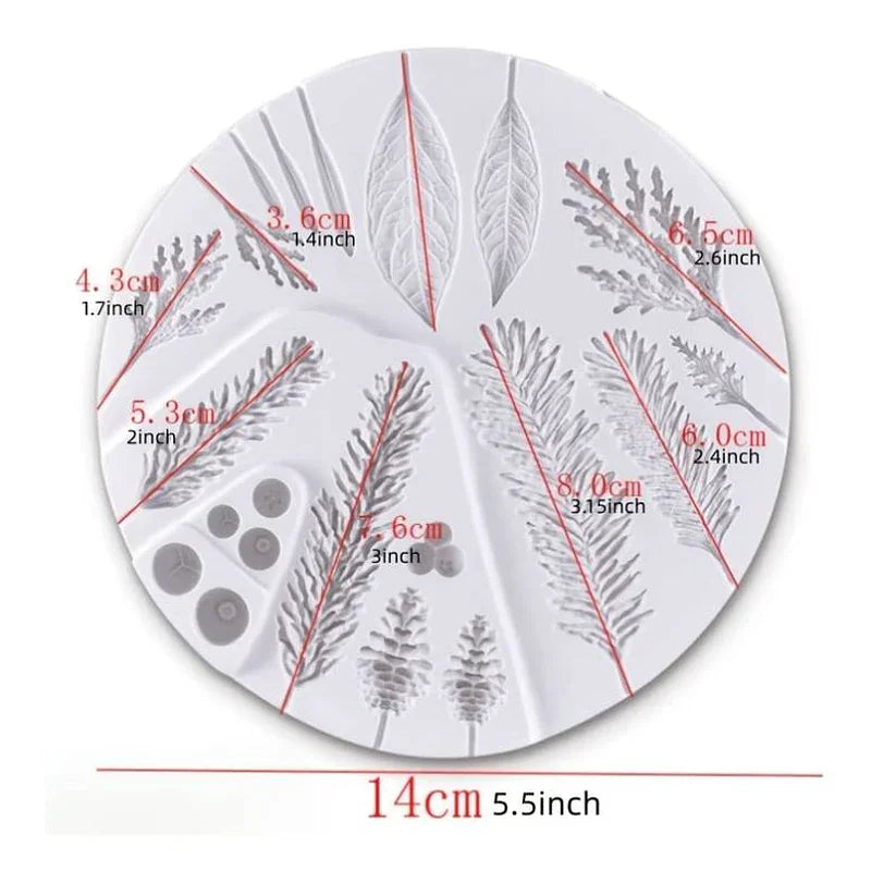 Silikonform - Winterplants - Bastelschachtel