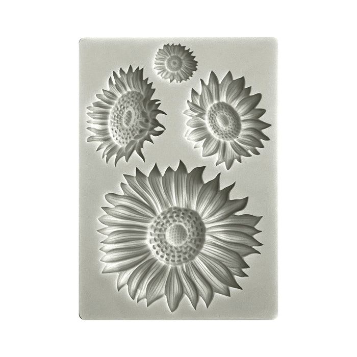 Silikonform - Sunflower art - Sunflowers