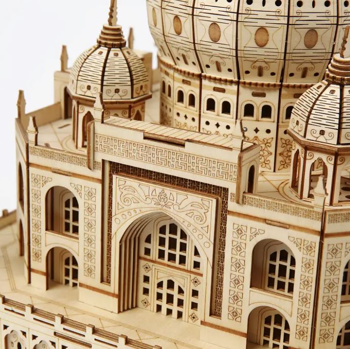 Taj Mahal 3D Holzpuzzle - Bastelschachtel