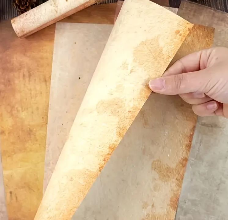 Vintage- Druckpapier A4 - Bastelschachtel