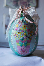 Acryl-Ei mit Trennwand, 16cm - Bastelschachtel