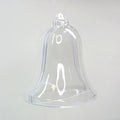 Acryl-Glocke mit Trennwand, 10cm - Bastelschachtel