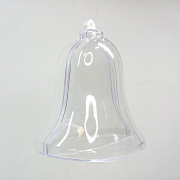 Acryl-Glocke mit Trennwand, 10cm - Bastelschachtel