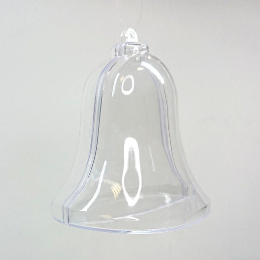 Acryl-Glocke mit Trennwand, 10cm - Bastelschachtel - Acryl-Glocke mit Trennwand, 10cm