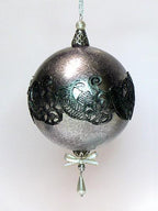 Acryl-Kugel mit Trennwand, 10cm - Bastelschachtel