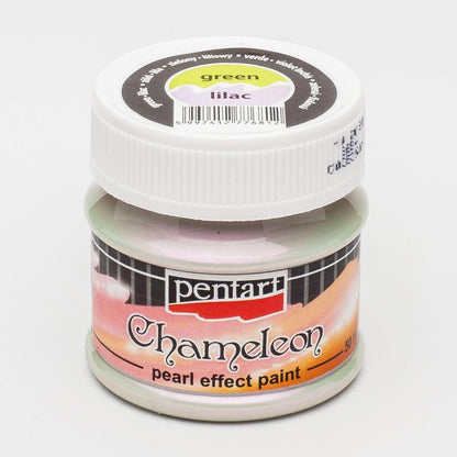 Pentart Acrylfarbe Chamäleon 50ml - grün-lila - Bastelschachtel - Pentart Acrylfarbe Chamäleon 50ml - grün-lila Pentart Farbe