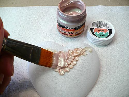 Pentart Acrylfarbe Chamäleon 50ml - rosa-türkis - Bastelschachtel - Pentart Acrylfarbe Chamäleon 50ml - rosa-türkis