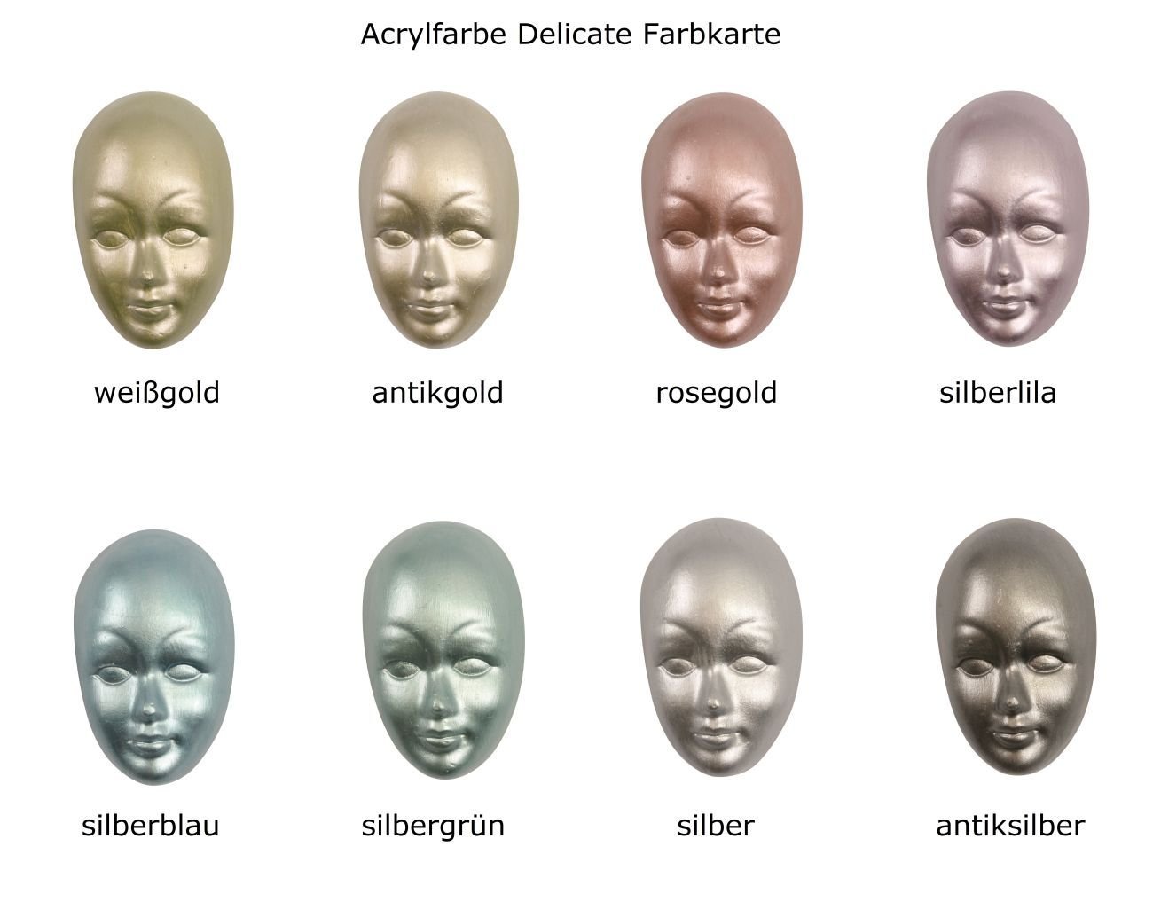 Pentart Acrylfarbe Metallic Delicate 50ml - rosegold - Bastelschachtel - Pentart Acrylfarbe Metallic Delicate 50ml - rosegold