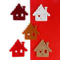 Bastelfilz Figuren - Lebkuchenhaus - Bastelschachtel
