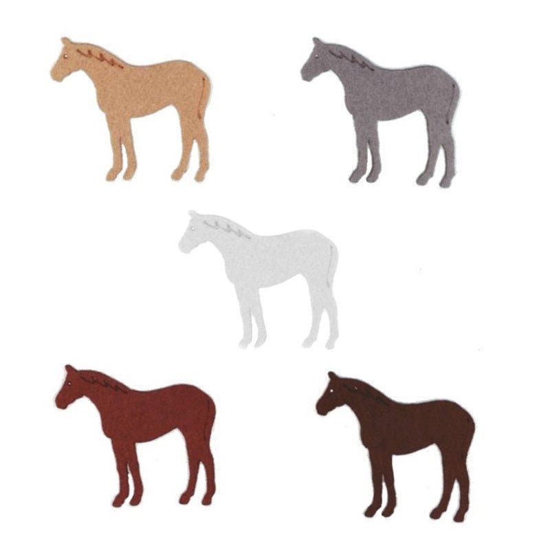 Bastelfilz Figuren - Pferd 1. - Bastelschachtel