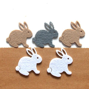 Bastelfilz Figuren - Sitzender Hase - Bastelschachtel - Bastelfilz Figuren - Sitzender Hase