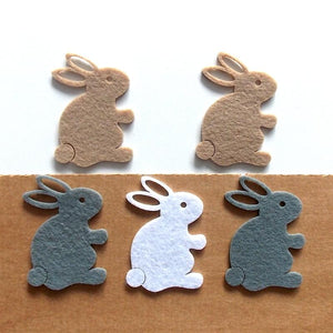 Bastelfilz Figuren - Stehender Hase - Bastelschachtel - Bastelfilz Figuren - Stehender Hase