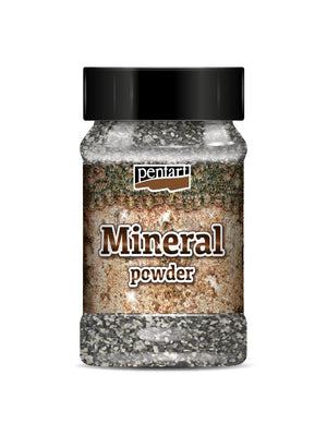 Pentart Mineral Pulver 130g - Onyx mittel - Bastelschachtel - Pentart Mineral Pulver 130g - Onyx mittel