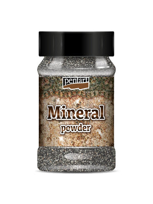 Pentart Mineral Pulver 130g - Mangangranit fein - Bastelschachtel - Pentart Mineral Pulver 130g - Mangangranit fein