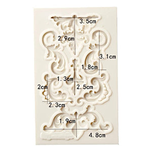 Silikonform - Ornaments filigran - Bastelschachtel - Silikonform - Ornaments filigran