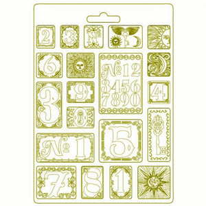 Gießform - Alchemy numbers - Bastelschachtel - Gießform - Alchemy numbers