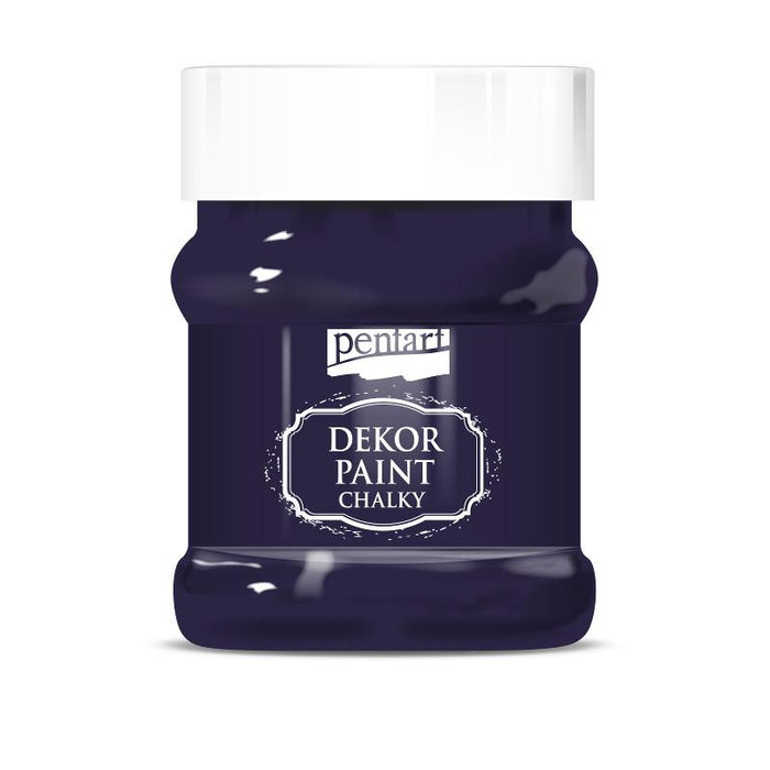 Pentart Dekor Paint Chalky matt 230ml - aubergine