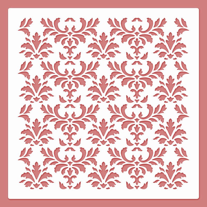 Schablone Media groß 30x30cm - Nr. 009 - Bastelschachtel - Schablone Media groß 30x30cm - Nr. 009