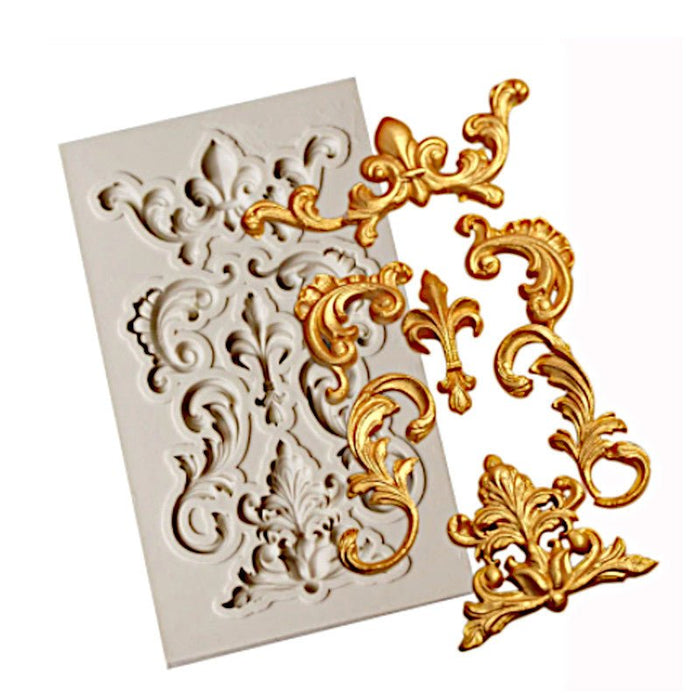 Silikonform - Ornaments filigran