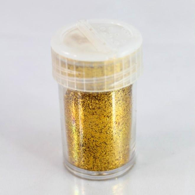 Glitterpulver 15g - gold - Bastelschachtel - Glitterpulver 15g - gold