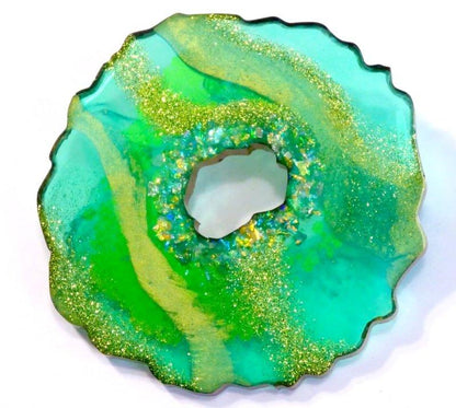 Silikonform für Resin - Geode rechteck - Bastelschachtel - Silikonform für Resin - Geode rechteck