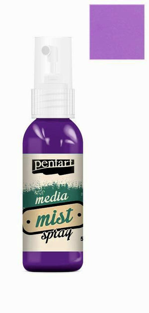 Pentart Media Mist Spray 50ml - violet - Bastelschachtel - Pentart Media Mist Spray 50ml - violet