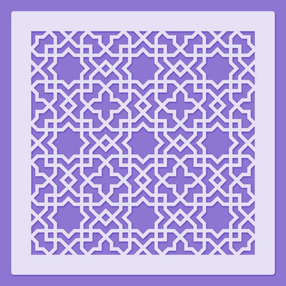 Schablone Media groß 30x30cm - Nr. 007 - Bastelschachtel - Schablone Media groß 30x30cm - Nr. 007