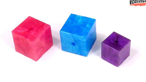 Silikonform für Resin - Quadrat klein, 5 Stück - Bastelschachtel - Silikonform für Resin - Quadrat klein, 5 Stück