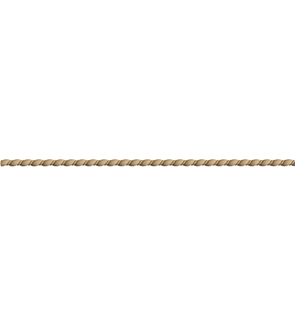 Holz Streifen - Gedrehter Seil klein 1,1x100cm - Bastelschachtel - Holz Streifen - Gedrehter Seil klein 1,1x100cm