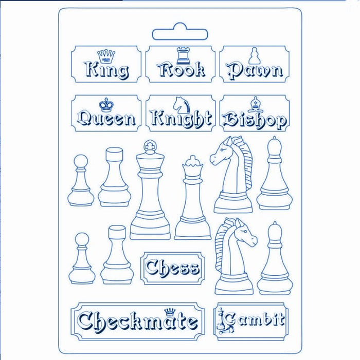 Gießform - Alice chessboard