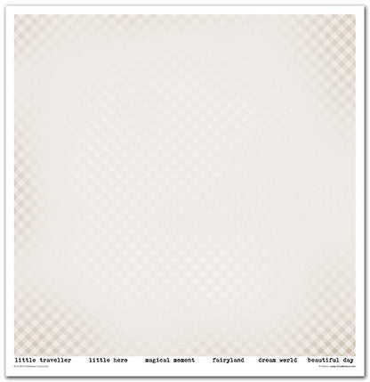 Scrapbook Papierblock 12,2"x12,6" - Childhood memories, blue - Bastelschachtel - Scrapbook Papierblock 12,2"x12,6" - Childhood memories, blue